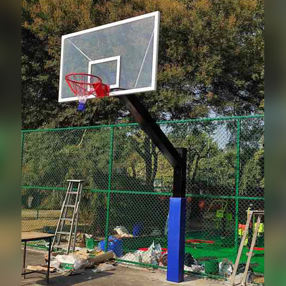 Basketball Post (Fixed with Front Crash Padding )