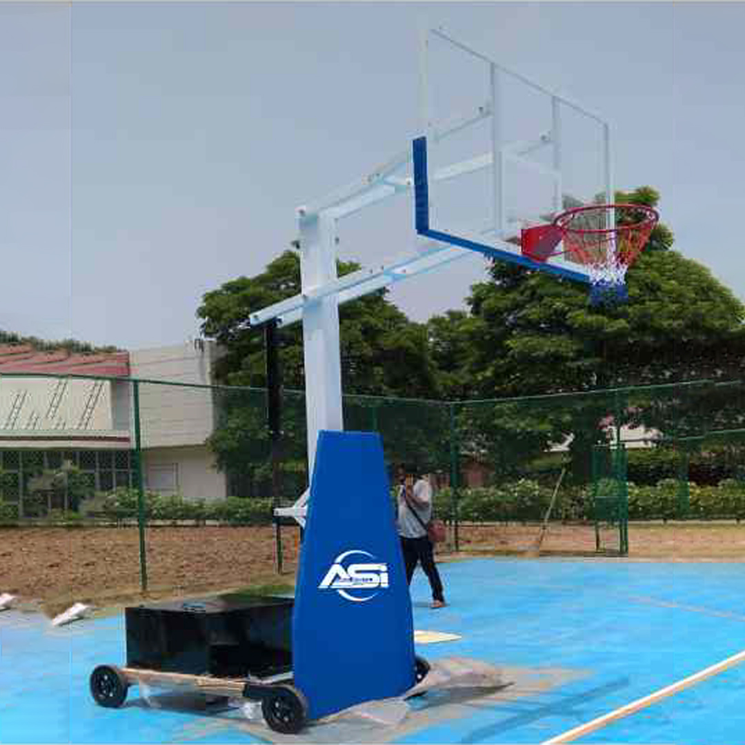 Basketball Post (Movable & Height Adjustable )