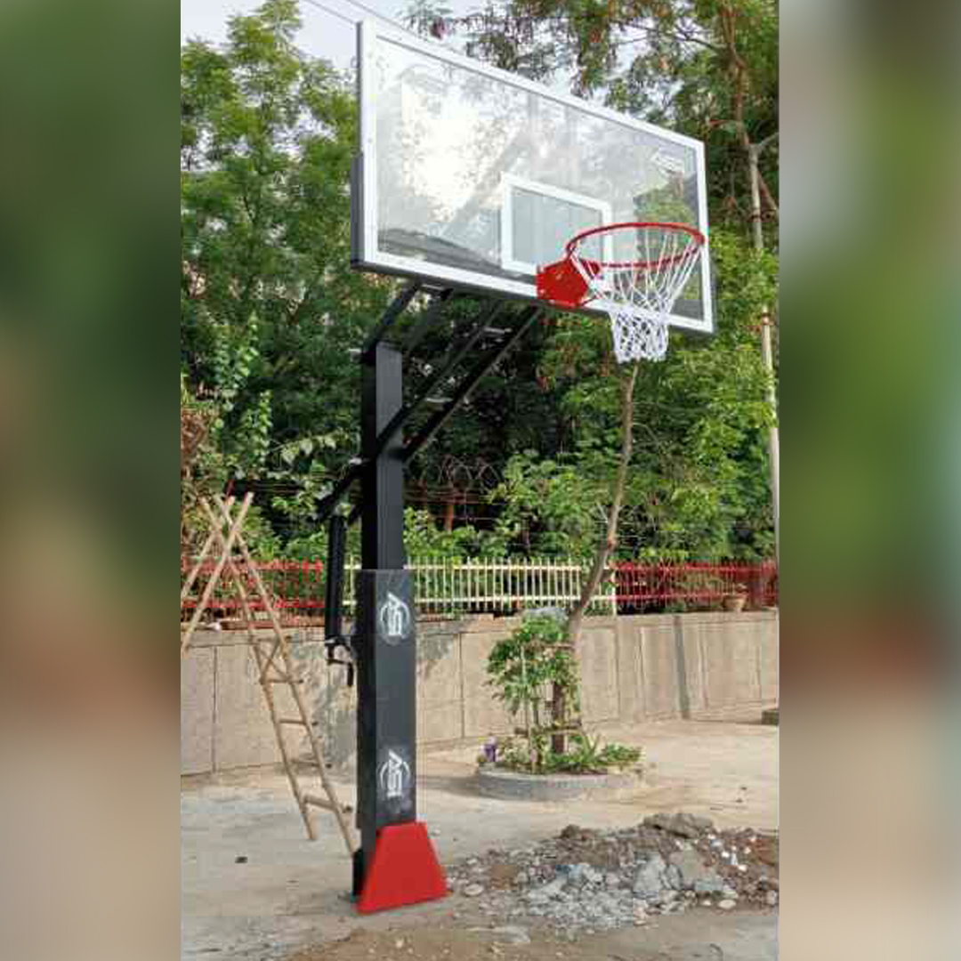 Basketball Post (Fix & Height Adjustable)